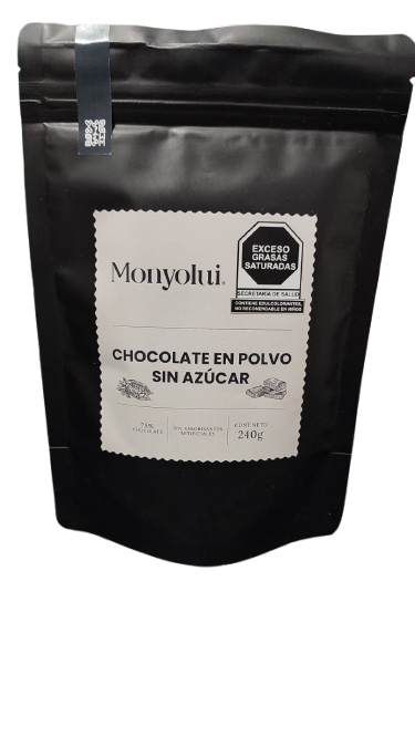 Chocolate en polvo sin azúcar